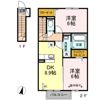 サン・グランデル Aの間取り画像
