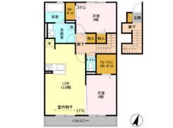 匠乃館 Eの間取り画像