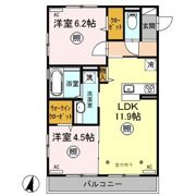 アプリリスの間取り画像