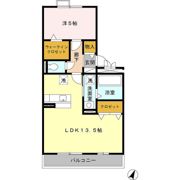 アプサラ Ⅰの間取り画像