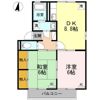 ロイヤルパレス新倉 B棟の間取り画像