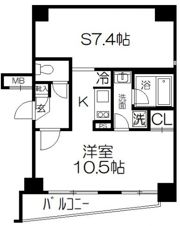 OZIO常盤台の間取り画像