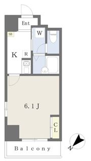 Flat郡山の間取り画像