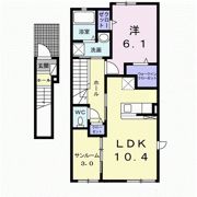 パルテール 今井の間取り画像