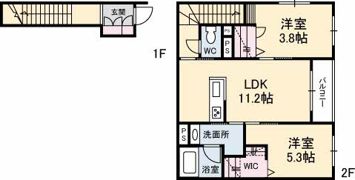 アンシャンテ大内の間取り画像