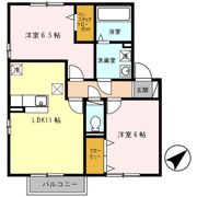グランボヌール花屋敷 A棟の間取り画像