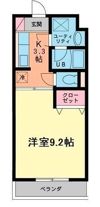 セゾンやまとⅡの間取り画像