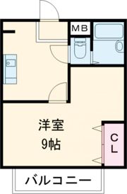 コーポNAOの間取り画像