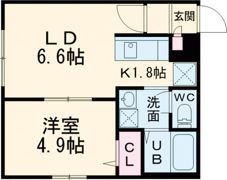 リリ円山北4の間取り画像