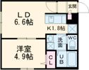 リリ円山北4の間取り画像