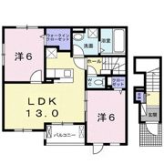 サニーかずらわらの間取り画像