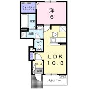 ルミナスコート四季Ⅰの間取り画像