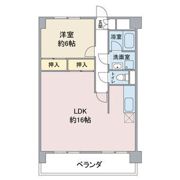 扶桑ハイツ1の間取り画像
