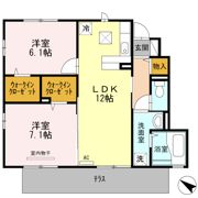 ラーク Bの間取り画像