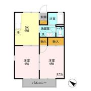 メゾンサンクの間取り画像