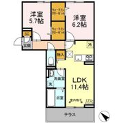 AALII（アアリイ） Ⅰの間取り画像