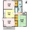 サイプレスタウン Aの間取り画像