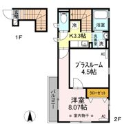 ハーフノートの間取り画像