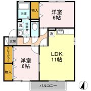 ルミエールムラカミ A棟の間取り画像