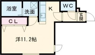 Carrera豊平の間取り画像