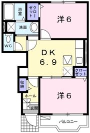 ロン アヴェニュの間取り画像