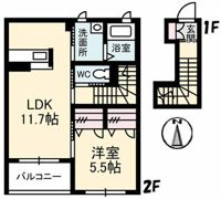 シャーメゾン ウイングスターの間取り画像