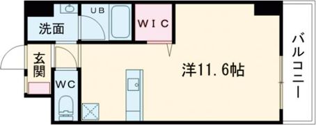 アミティ花丘の間取り画像