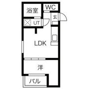 Fleuve B(フルーヴB)の間取り画像