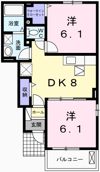 フィオレンティーナⅢの間取り画像