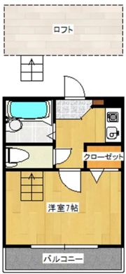 ラポール太田下町の間取り画像