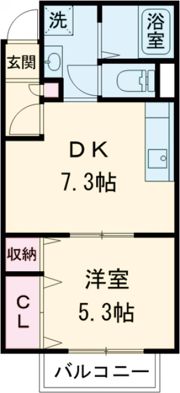 ピアチェーレⅡの間取り画像
