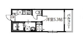 MELDIA南4丁目№2の間取り画像