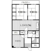 アバンティH．Fの間取り画像