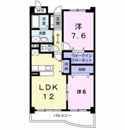 パーシモンいやさかの間取り画像