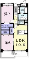 ベルフィオーレの間取り画像