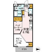 フルール・デ・シャン Dの間取り画像