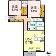 ハイピクチャー D棟の間取り画像