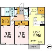 ハイピクチャー E棟の間取り画像