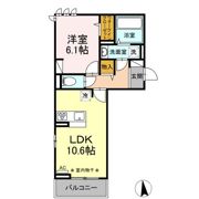 クレールの間取り画像