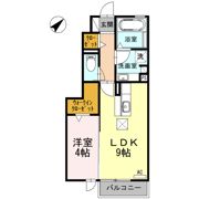 Village黒坂の間取り画像