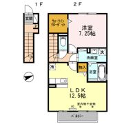 フルーヴKの間取り画像