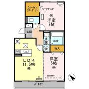 D-Farm加納の間取り画像