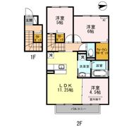 メゾンMの間取り画像