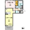 クレールD棟の間取り画像