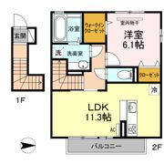 アザレアの間取り画像