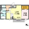 Grand-room衣山の間取り画像