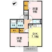 ロイヤルガーデン須田ノ木 C棟の間取り画像