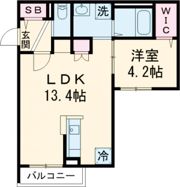 ル・ココン二番館の間取り画像