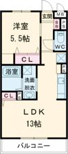 レジデンスガーデンの間取り画像