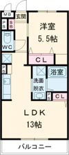 レジデンスガーデンの間取り画像